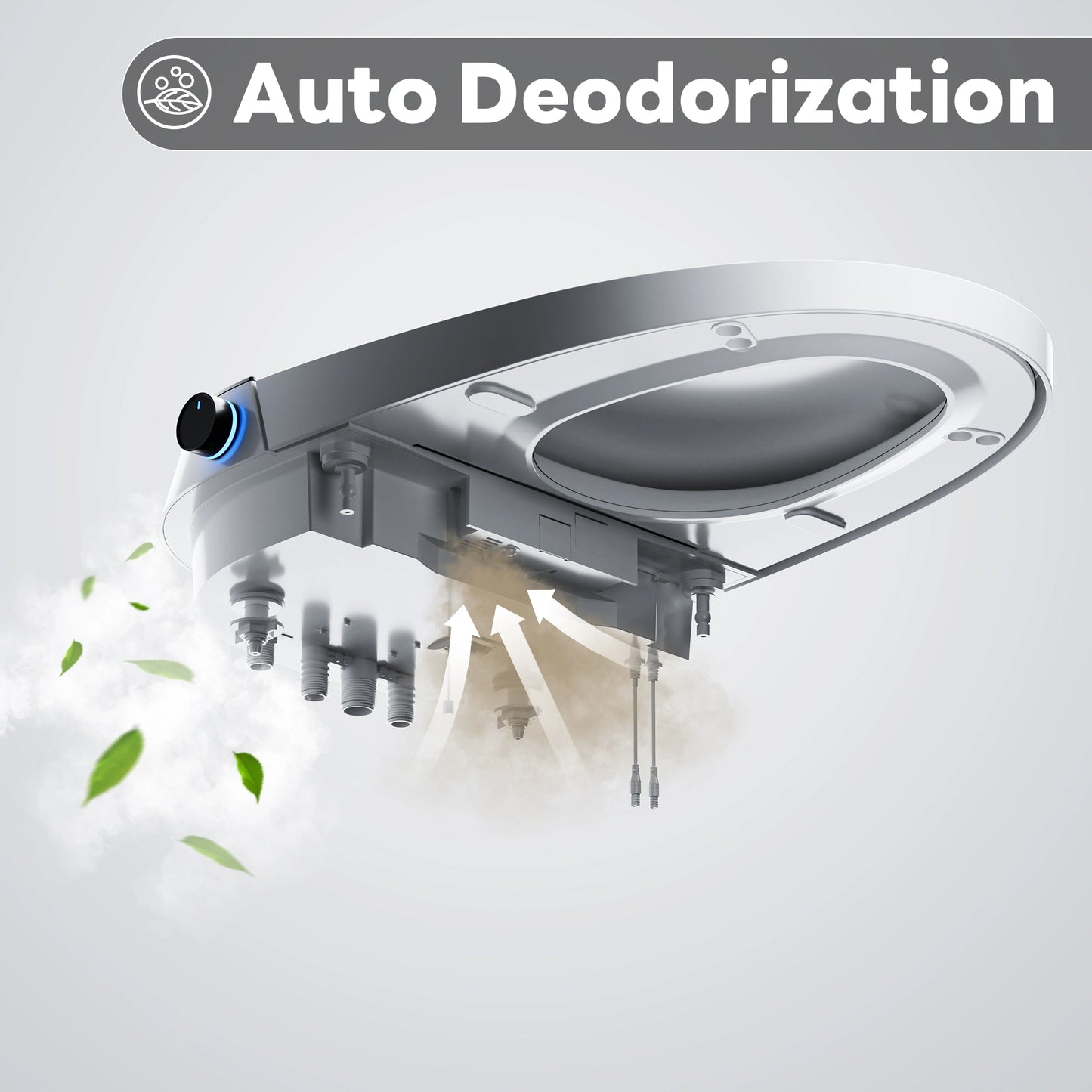 Automatic deodorizer in CANEST TC-100GE to keep the bathroom fresh