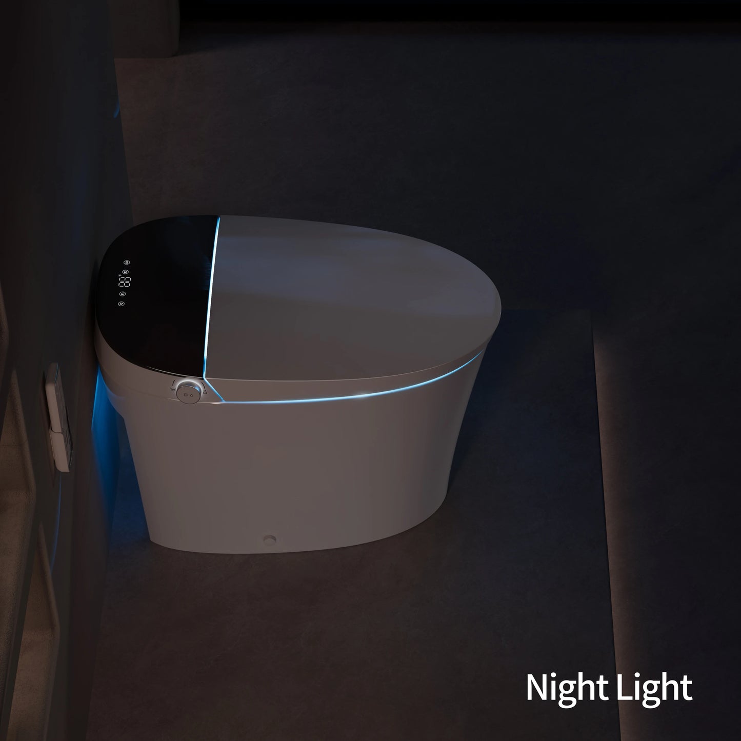 Soft LED night light in CANEST FC-001 for safe nighttime use