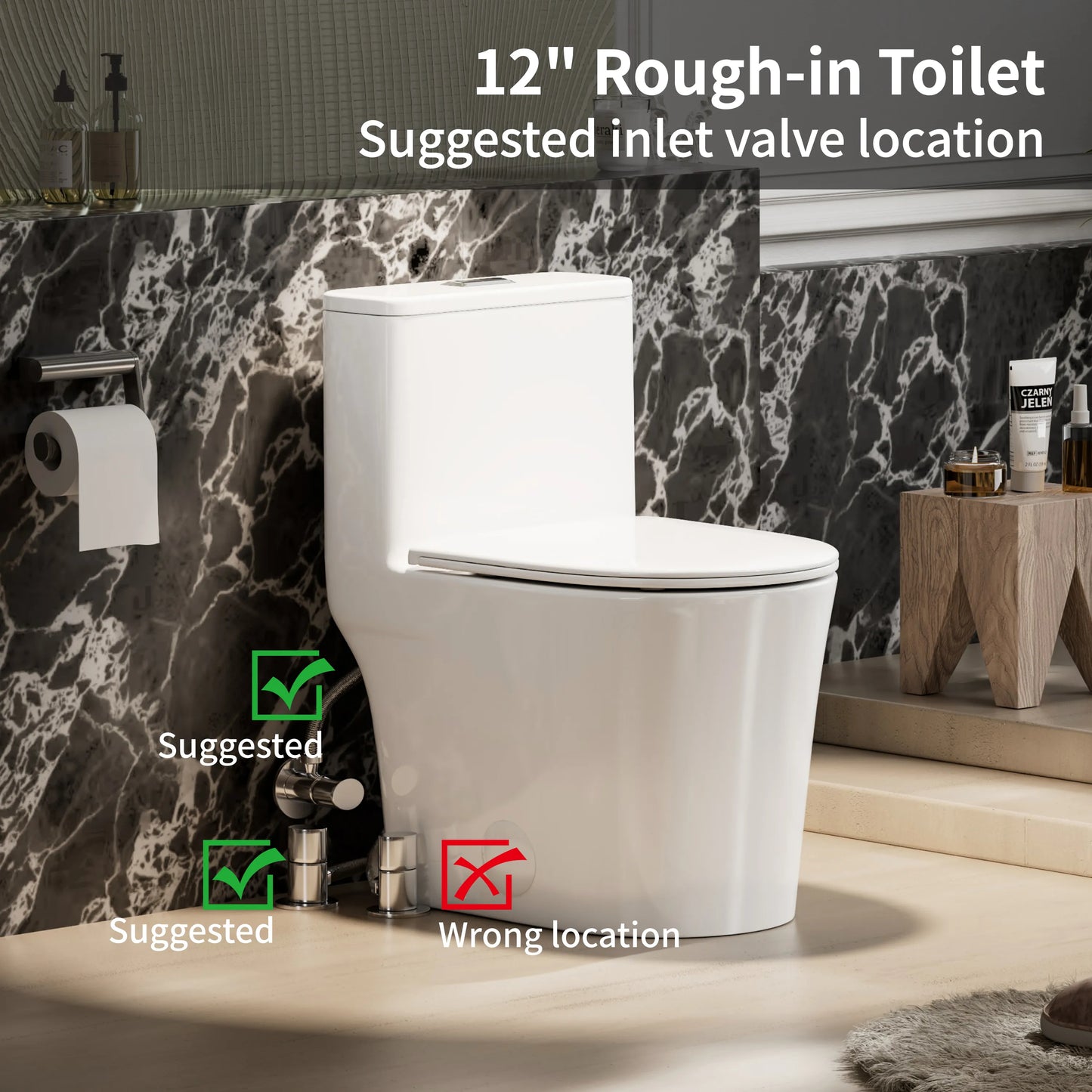 CANEST® One Piece Toilets | DL-2506