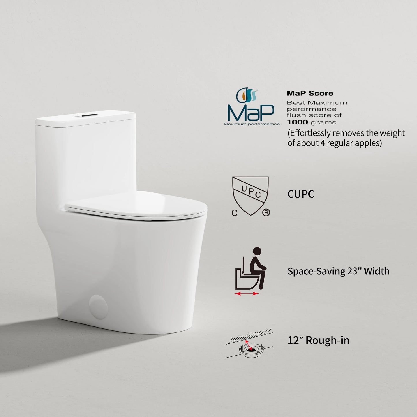 CANEST® One Piece Toilets | DL-2506