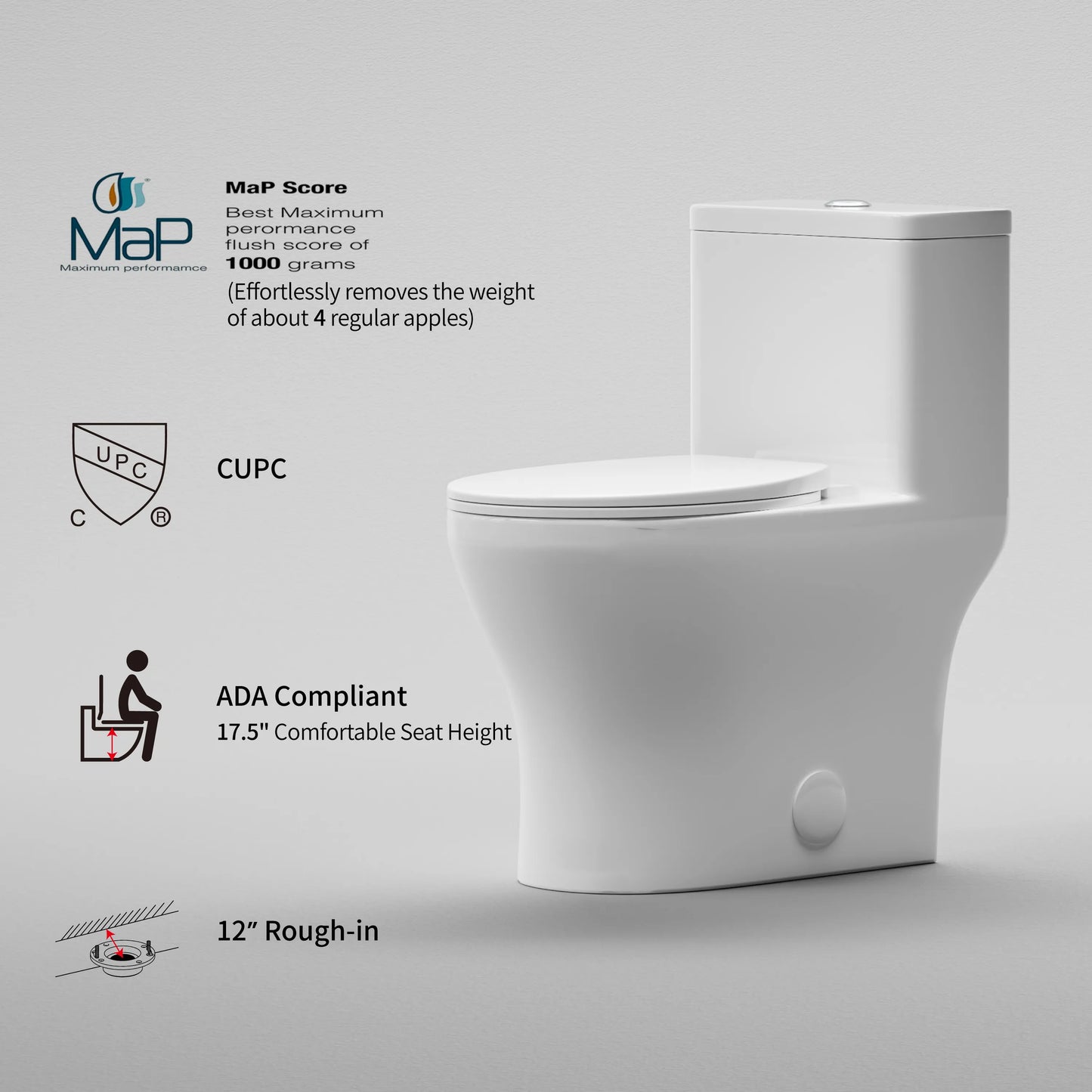 CANEST® One Piece Toilets | DL-2500