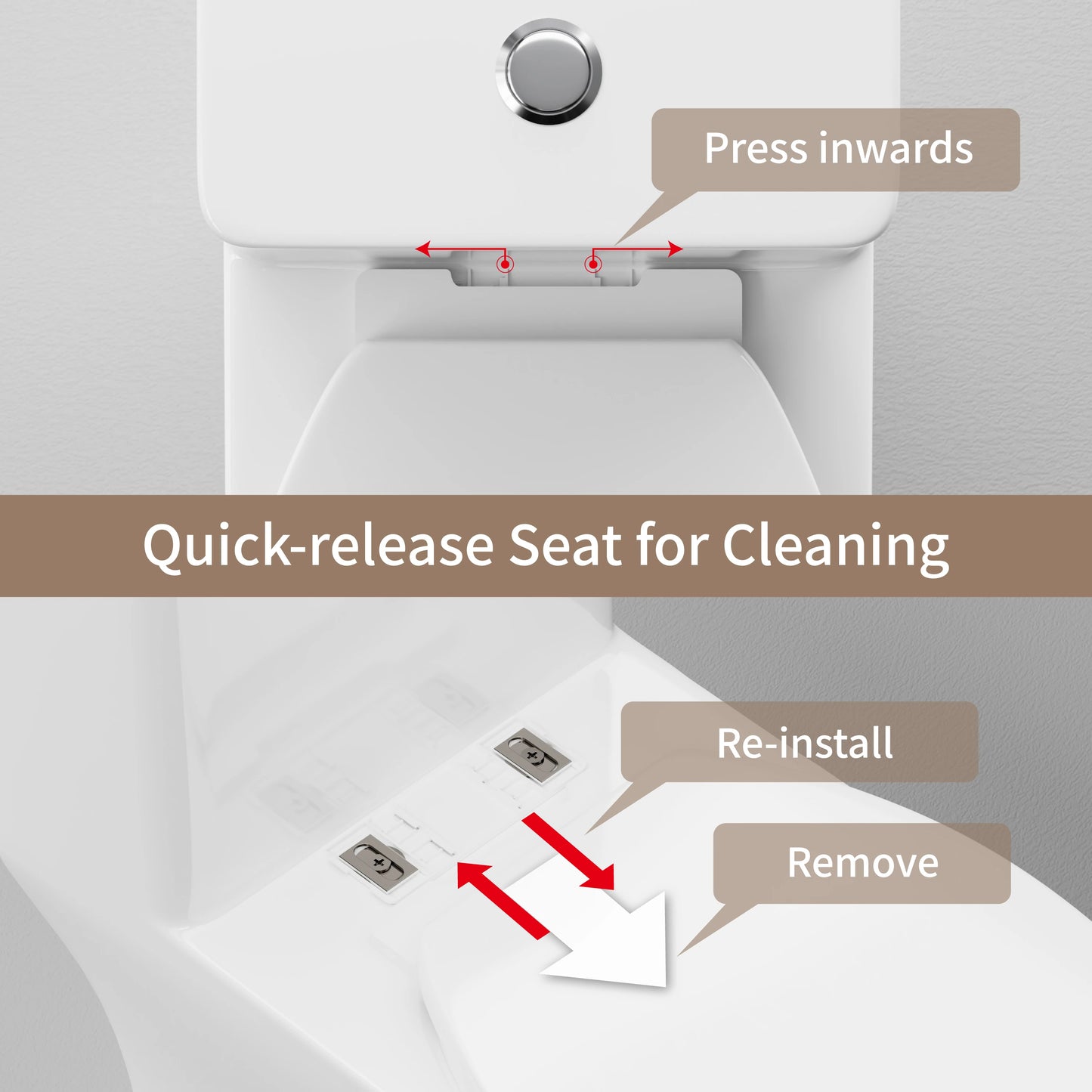CANEST® One Piece Toilets | DL-2500