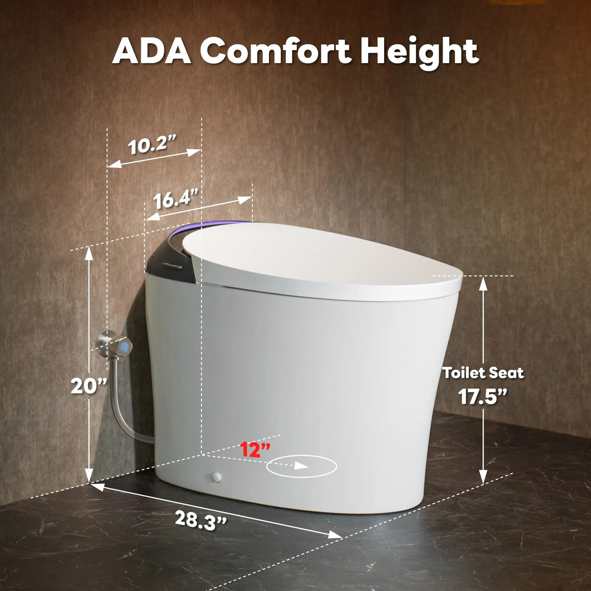 ADA Comfort Height (17.5")