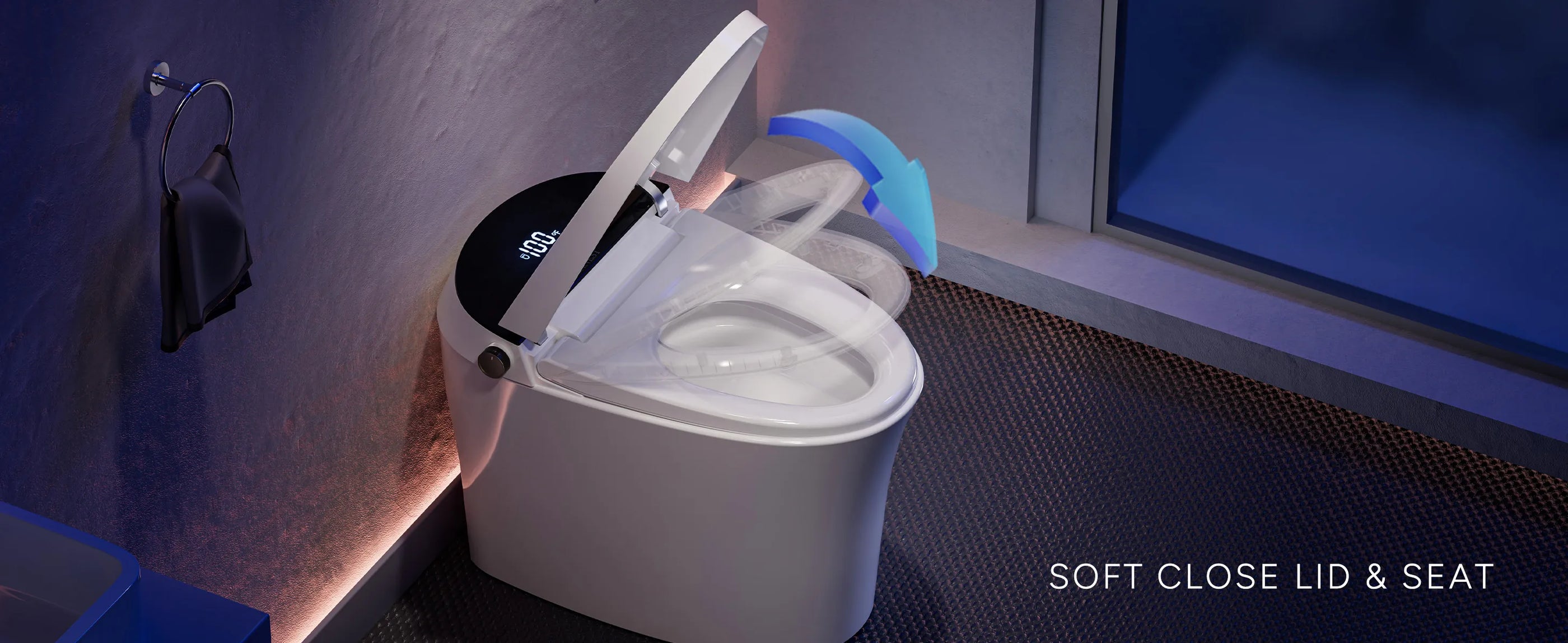 CANEST TC-100GE Soft Close Lid Seat PC