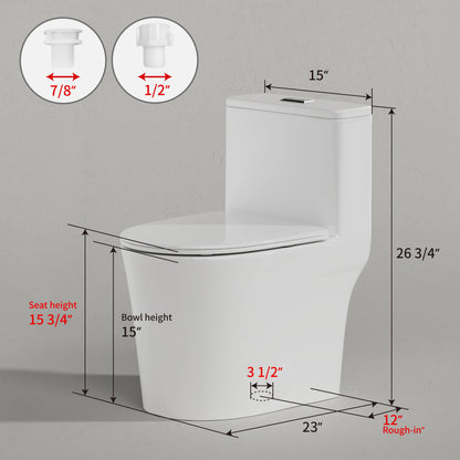CANEST®  One Piece Toilets | DL-2506