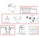 TC-100GE Built-in Water Tank Version Accessory Kit